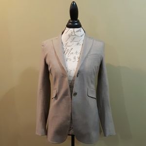 Theory Fitted Wool Blend Blazer